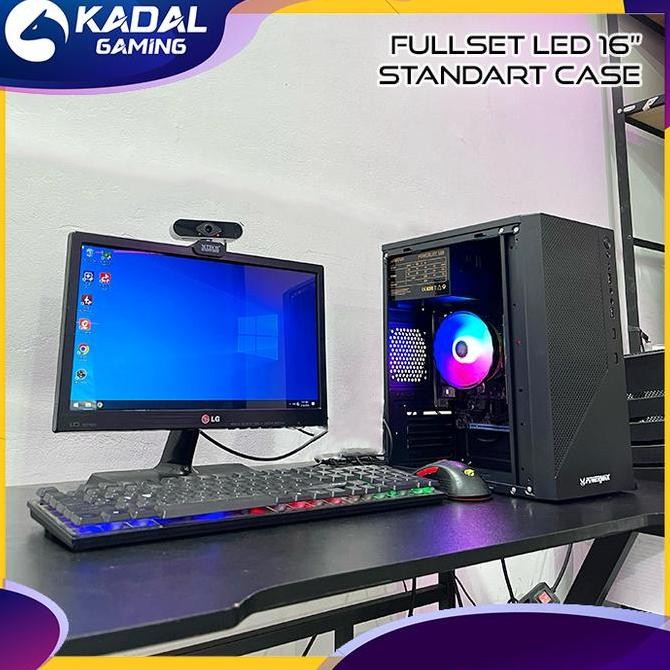 Paket Fullset Pc Core I5 Ram 8 Siap Pakai Lengkap Dengan Layar New Stok