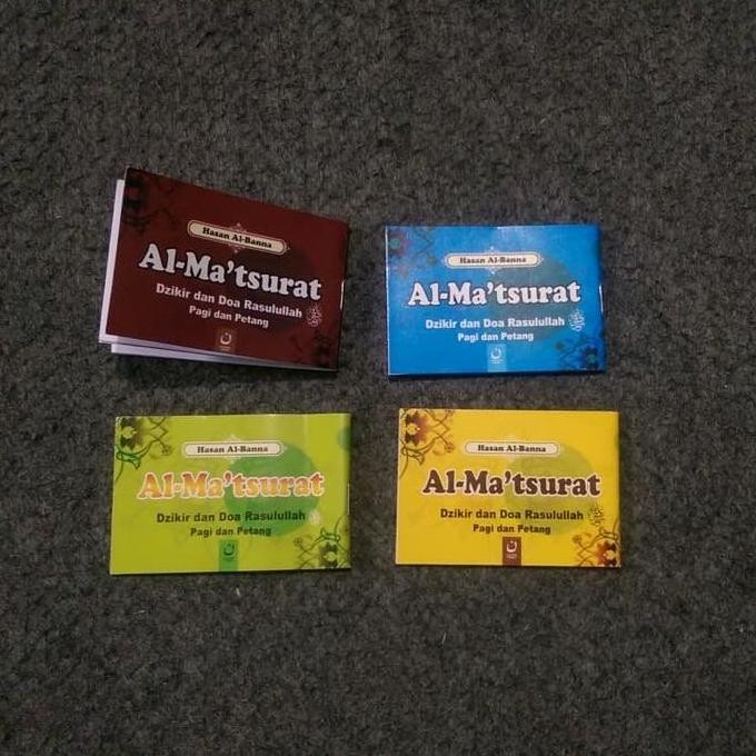 

Jual Al Matsurat Kecil Saku Hasan Al Bana