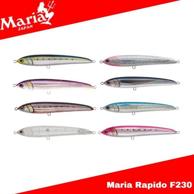 Promo  Maria Rapido F230 Pencil Stickbait Floating Lure 230Mm 100G