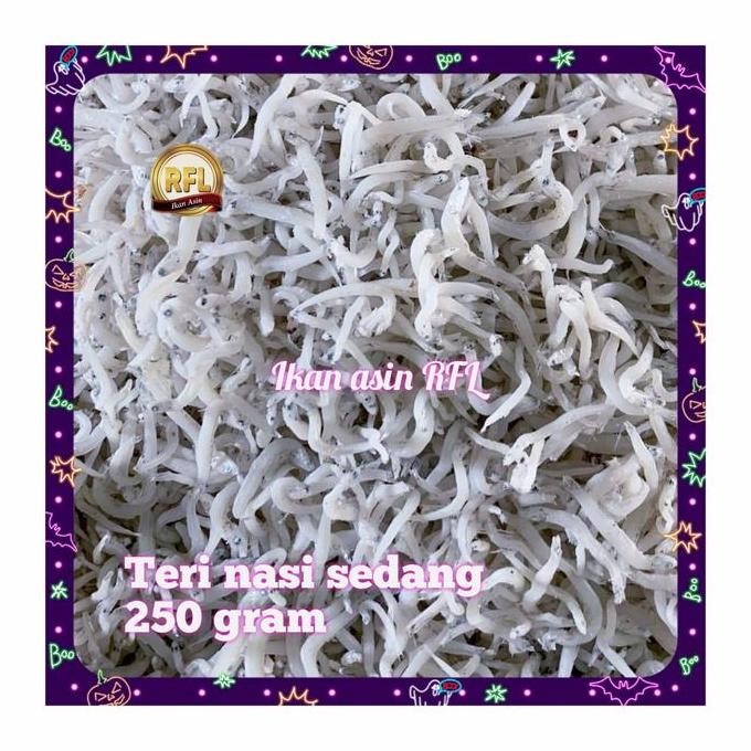 

Ikan Asin Teri Nasi Sedang 250 Gram