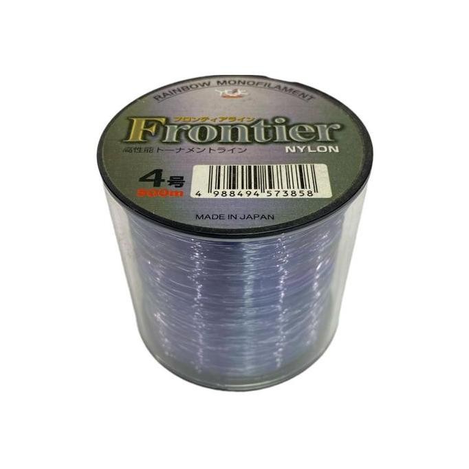 Spot Barang  Ygk Frontier Line Nylon 500M No. 4 / 16Lb / 0.33Mm - Royal Blue (3858)
