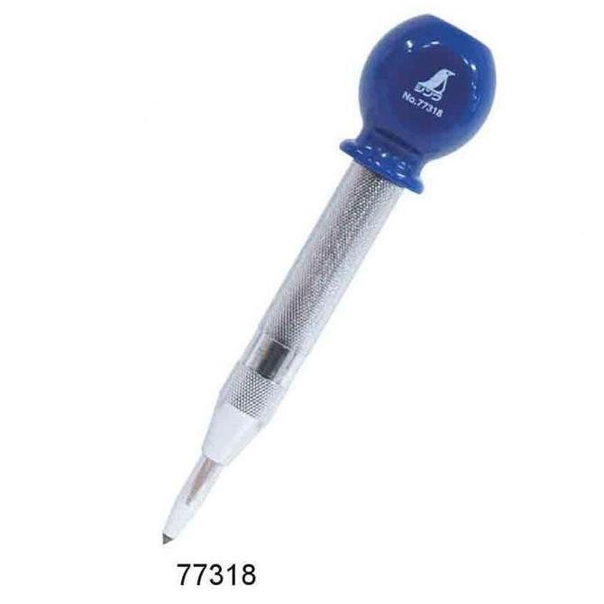 

SHINWA Punch 77318 Auto Punch with Anti-Rolling Grip, L