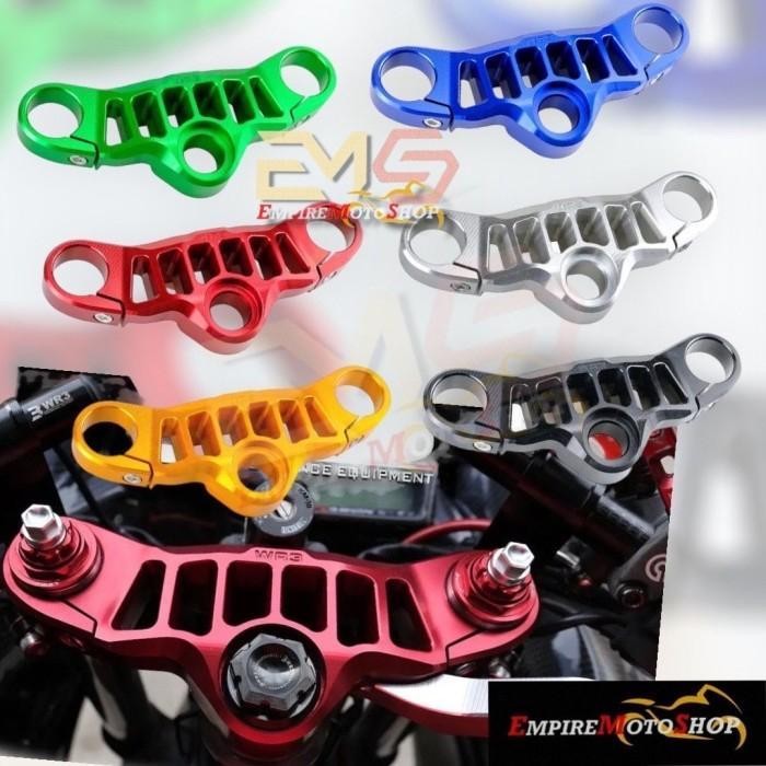 Segitiga Stang Wr3 Ninja 250 Fi 2018 New Triple Clamp Original Dan Terpercaya