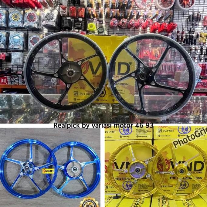 Velg VND kharisma / supra 125 AK55 AK 55 140/160-17 palang 5 supra 125