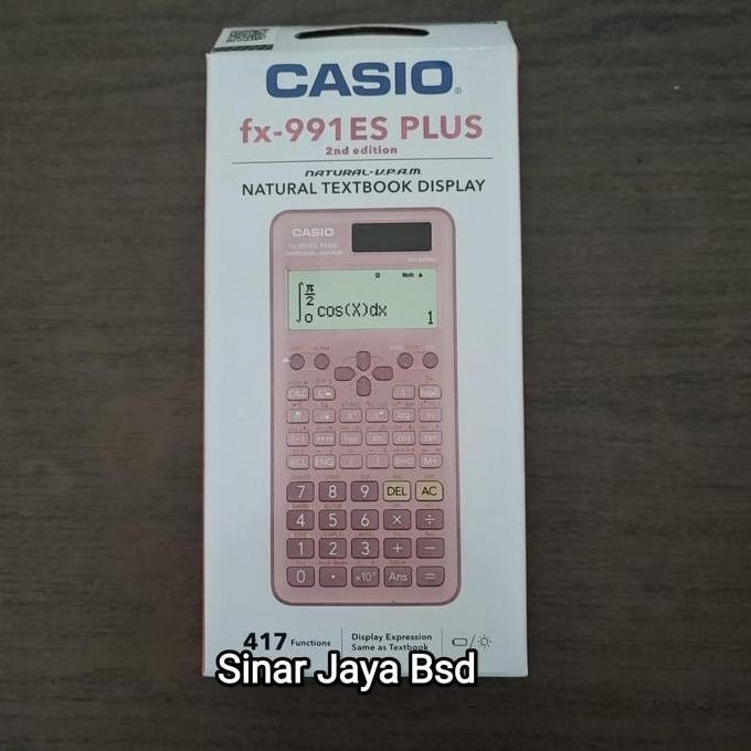 

Kalkulator Scientific Ilmiah Casio Fx991Es Plus Black Pink 1Th Co