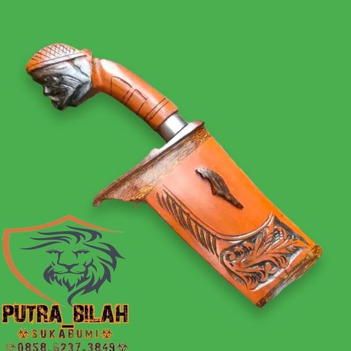Terlaris Golok pemotong kayu bambu motif petok cepot