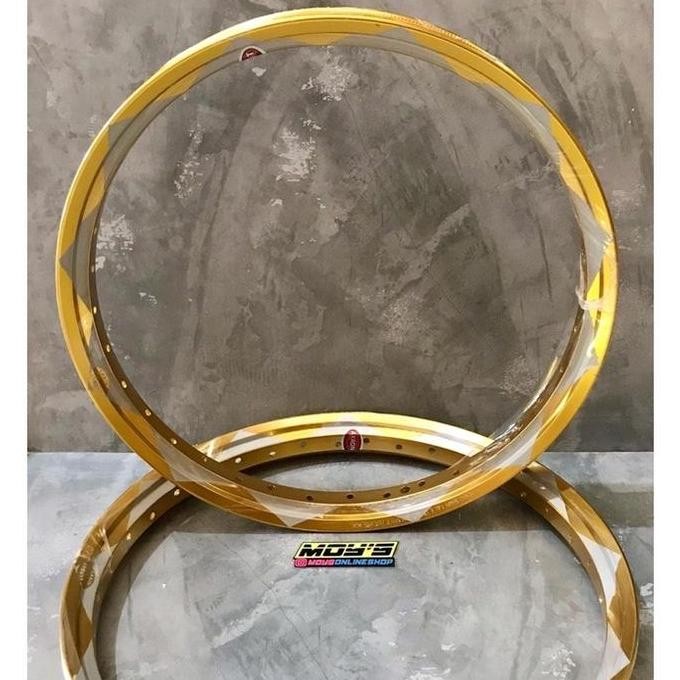 VELG AKRONT MORAD SPAIN MOTIF MATAHARI UKURAN 140/140-17 ORIGINAL