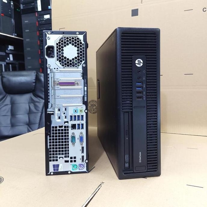 Obral Cpu Pc Hp Core I3 6100 Ram 4 Gb Ssd 128 Gb Windows 10 Ber New Stok