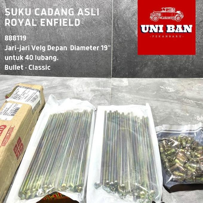 Jari-jari Velg 19" Classic 888119 - Royal Enfield ASLI