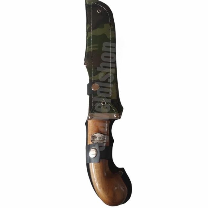 golok.kebun golok sarung abri baja panjang 40 cm