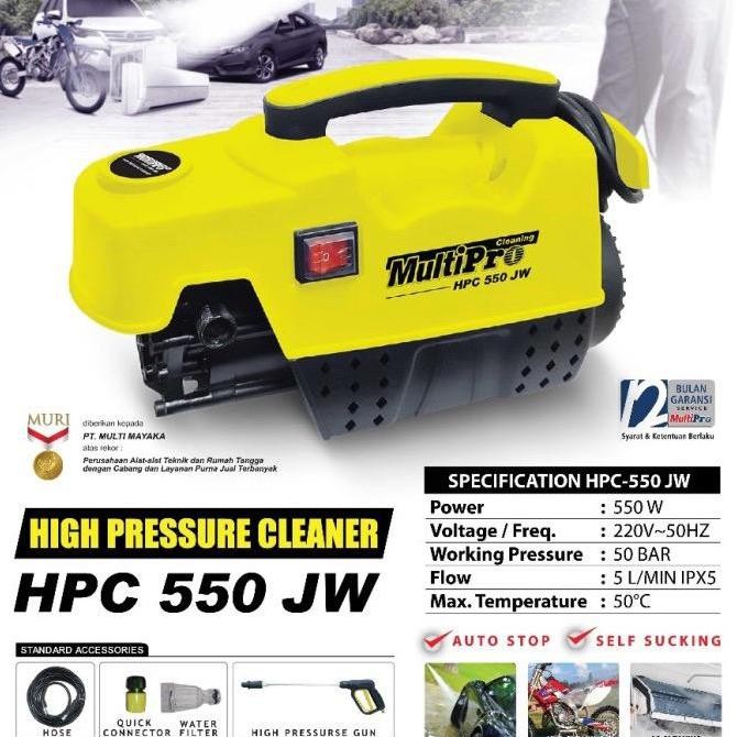 Steam Jet Cleaner Cuci Steam Multi Pro Hpc 550 Jw