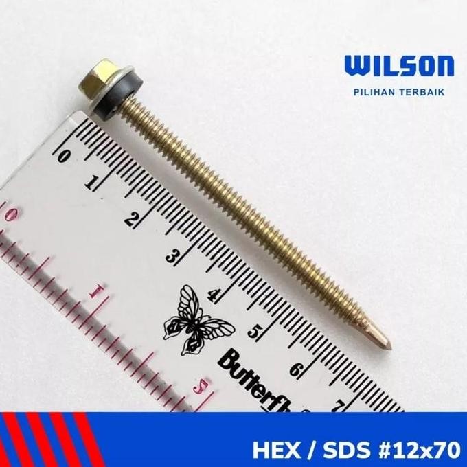 Baut Roofing Baut Baja Ringan Skrup Baja Ringan Skrup Roofing 7 Cm 7Cm