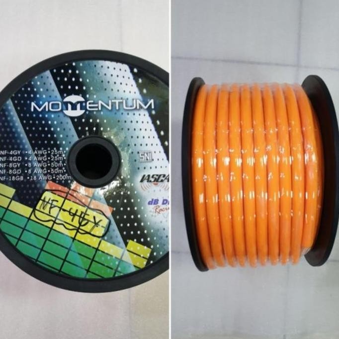 Kabel Momentum 4 awg / Kabel Power Mobil Momentum murah