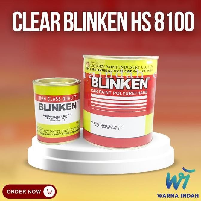 Clear Coat Blinken Hs 8100 Harga Khusus