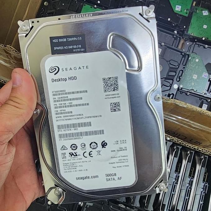 ready Hardisk 3.5" Seagate 500GB Bekas