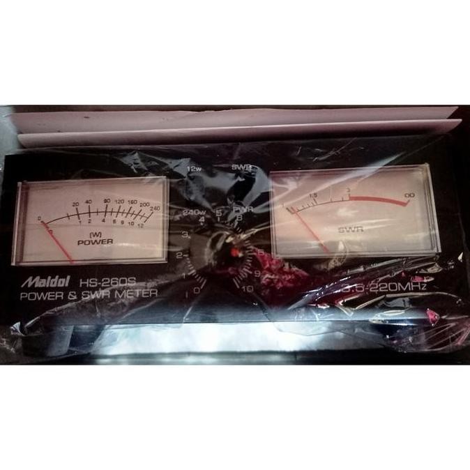 SWR MALDOL HS260S / SWR POWER METER MALDOL HS 260 Super murah