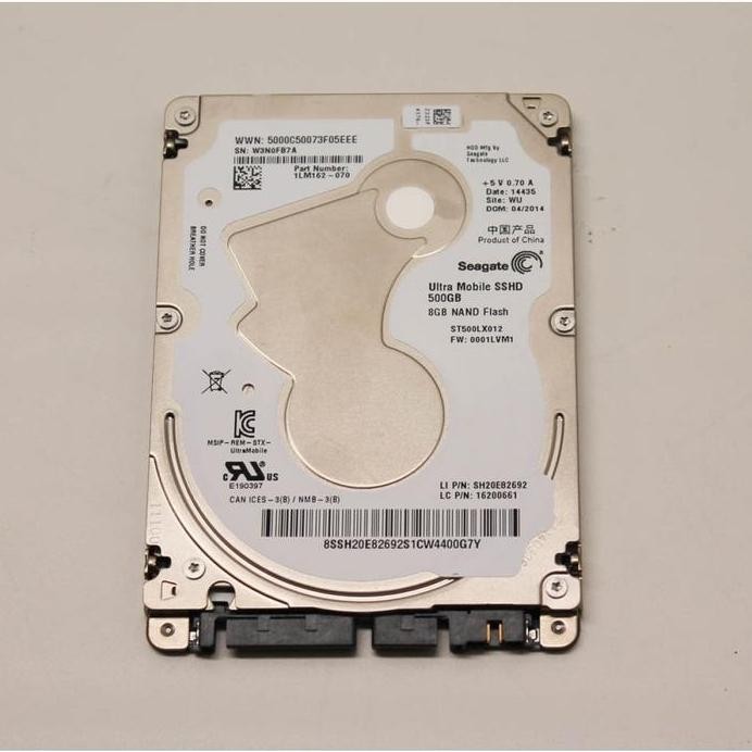 ready HARDDISK NOTEBOOK SEAGATE SSHD 500 GB SATA 2.5