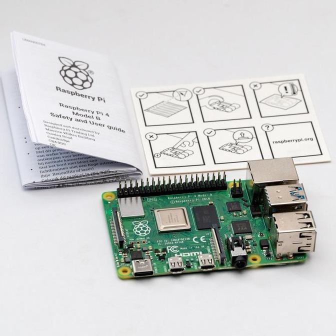 Raspberry Pi 4 Model B Rasberry Pi Module New Stok