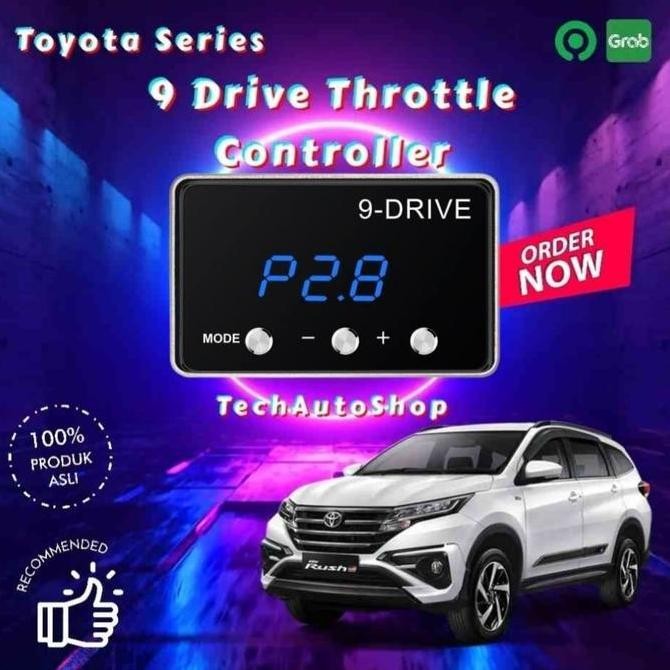 9 Drive Throttle Controller Toyota All New Rush Remap Piggyback 9Drive