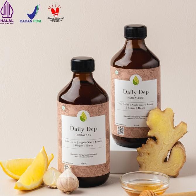 

2 Daily Dep by HERBALDOC Bawang Putih Tunggal Madu etc