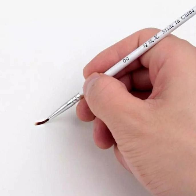 

restock !!! Nylon Paint Brush Set 3pcs/set Kuas Cat Gundam Model Kit Detailing