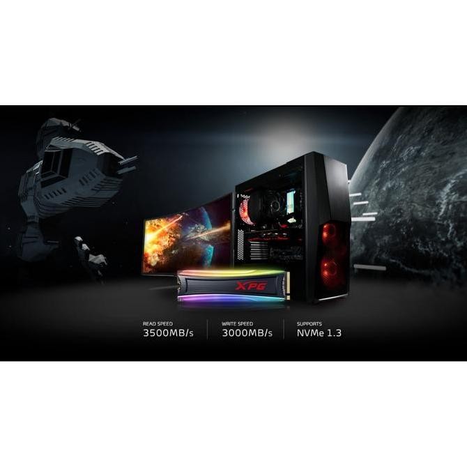 ready SSD Adata Spectrix S40G 512Gb RGB / SSD RGB XPG S40G 512Gb Nvme