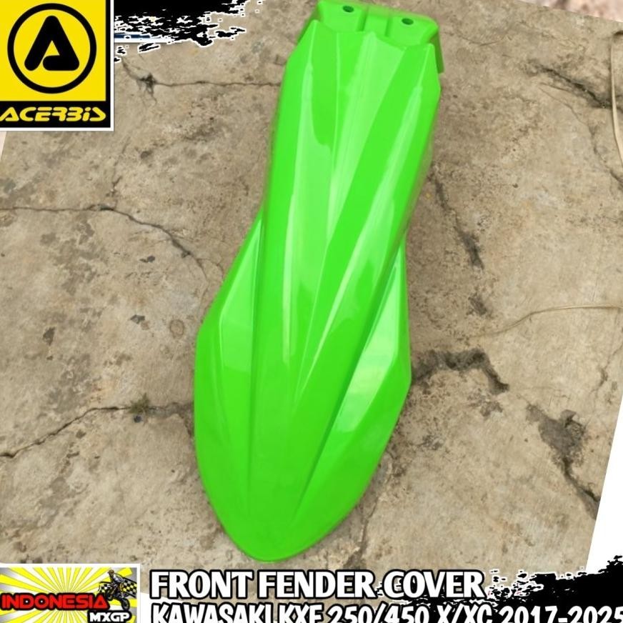 KASAKI KX - KXF 250 450 E X XC 2017 2018 2019 2020 2 2022 2023 2024 2025 - ACERBIS Front Fender Cove