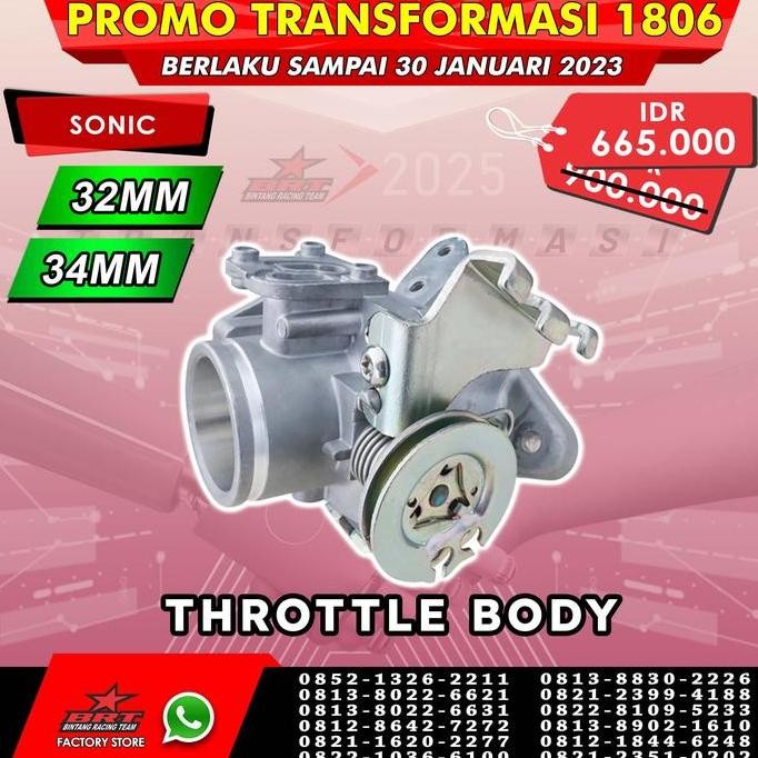 THROTTLE BODY BRT - SONIC