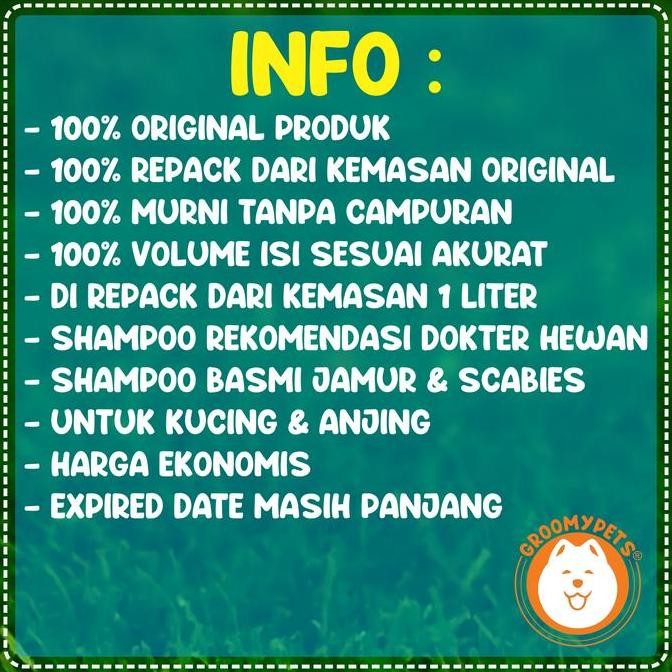 shampoo malaseb anti jamur untuk kucing dan anjing - MALASEB