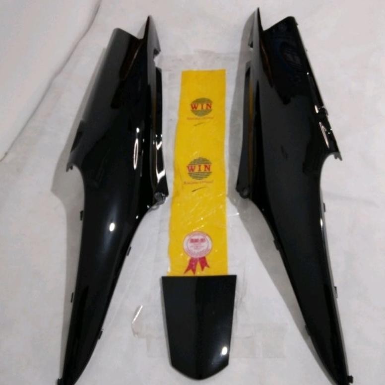 cover body belakang supra fit new 2006 2007 hitam