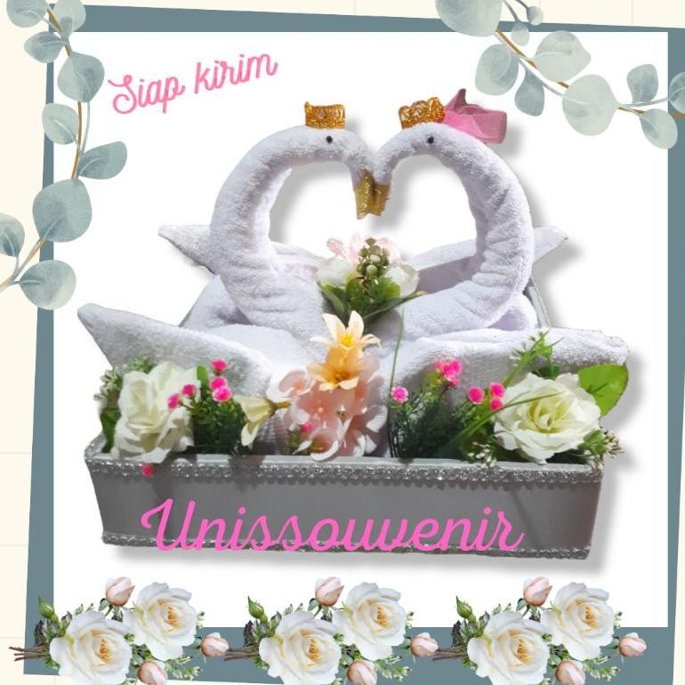 NEW seserahan handuk couple /handuk mahar/handuk angsa seserahan TERLARIS