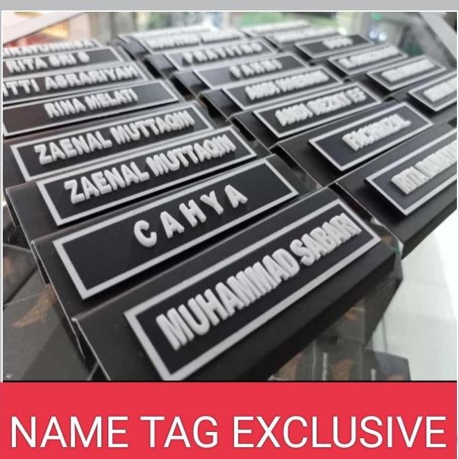 

READY name tag EXCLUSIVE timbul mangnet terbaru NEW