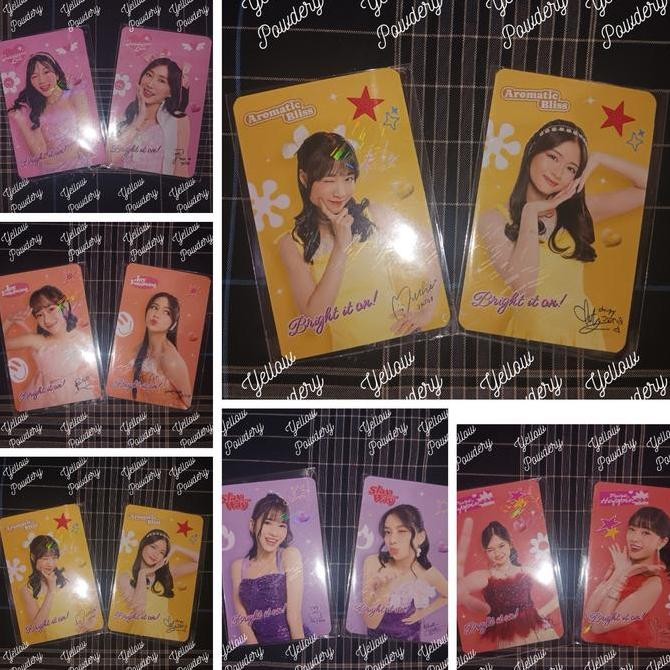 restock  READY PHOTOCARD SCARLETT X JKT48 OFFICIAL PC PHOTO CARD ORIGINAL MURAH SALE DISKON LIVE MUR