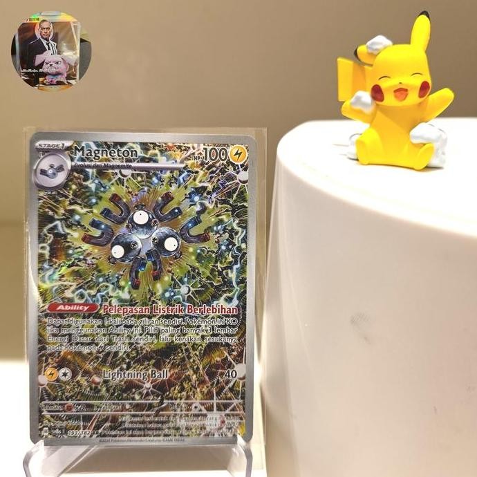 Magneton Ar sv8s art Shinji Kanda kartu pokemon kilat rasi tcg indo
