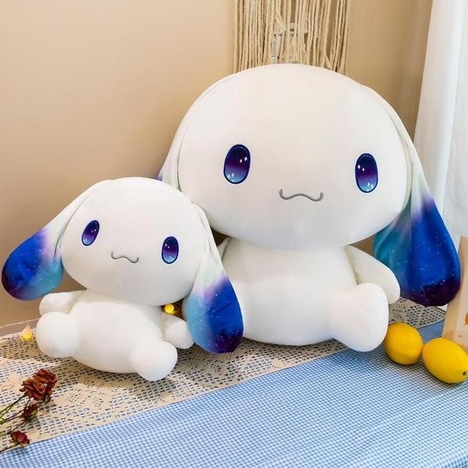 NEW MAINAN BONEKA CINNAMOROLL DOG ANJING PUTIH SANRIO GALAXY IMPOR READY