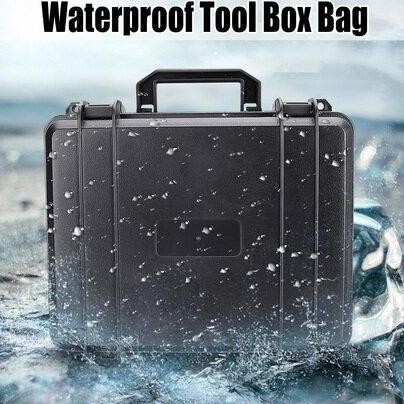 

READY TaffGUARD Kotak Perkakas Jinjing Portable Hard Carry Tool with Sponge 28cm - XM-28 - Black NEW