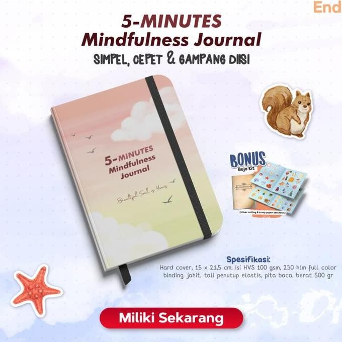 

READY Buku Saleha Planner dan Jurnal Muslimah: 5 Minutes Mindfulness Journal NEW
