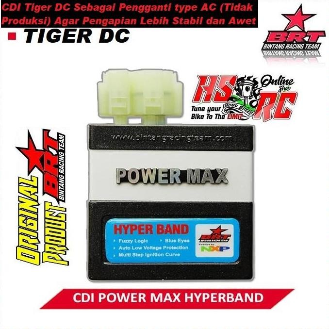 ready CDI Racing BRT POWER MAX HYPERBAND Honda TIGER AC Harian Balap Trabas