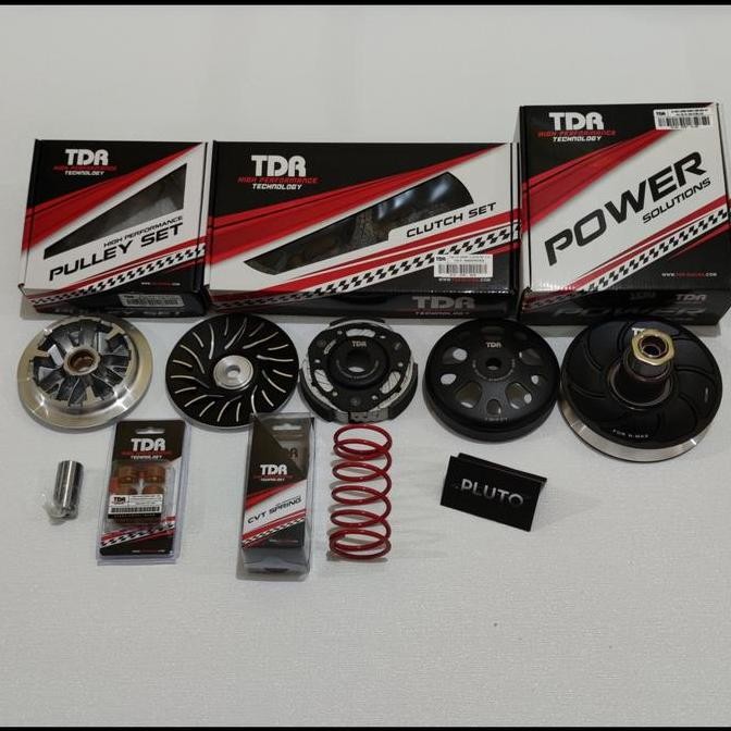 PAKET KIRIAN CVT UPGRADE NMAX 2020-NMAX-AEROX TDR KAMPAS GANDA-PULLEY