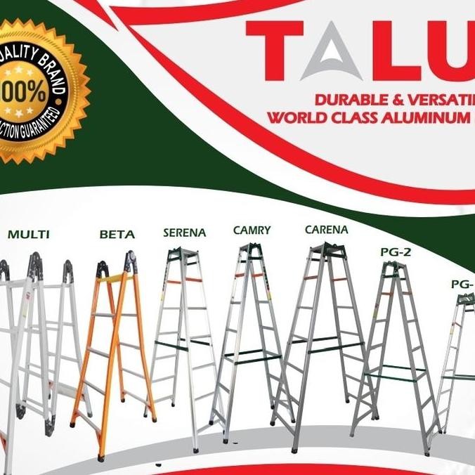 Tangga lipat alumunium 1,5 meter Talux Carena 1.5 Meter