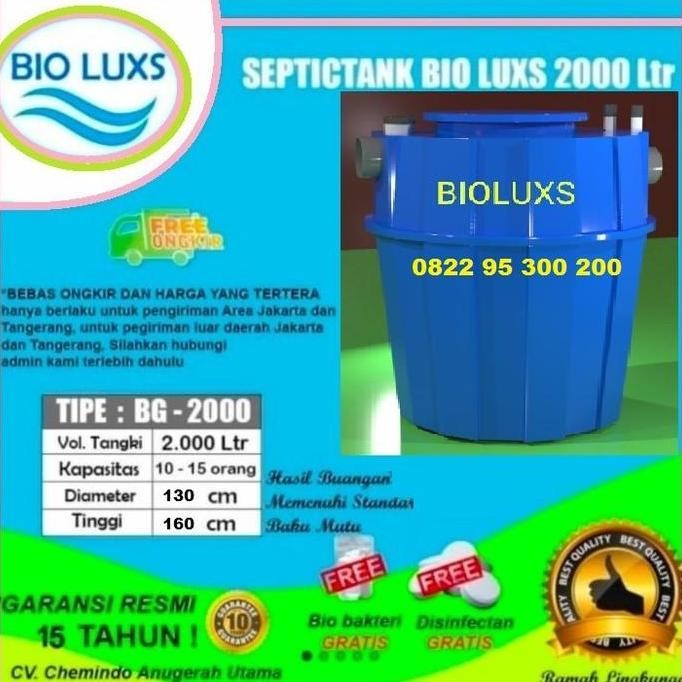 septictank biotech,septictank bioluxs 2000 liter kulit jeruk