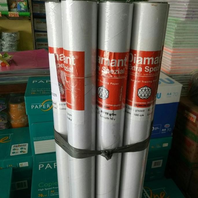 

BEBAS ONGKIR - Kertas Kalkir Rol Diamant 80/85 Gram