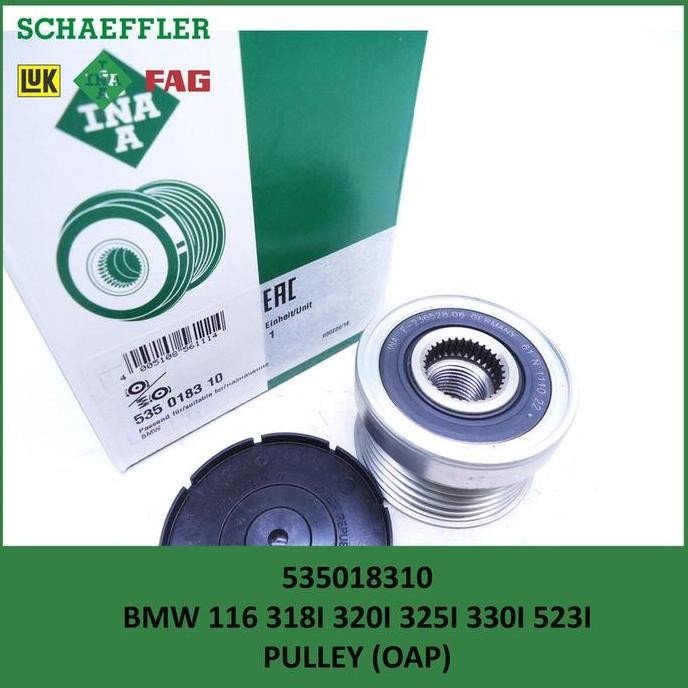 PULLEY ALTERNATOR OAP BMW 116 318I 320I 325I 330I 523I INA