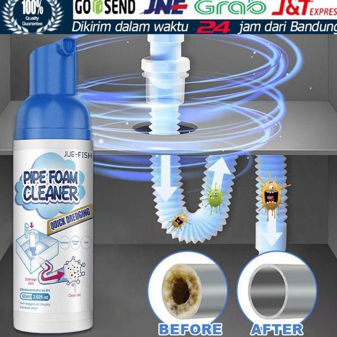 Cairan Pembersih Pipa WC Tersumbat Penghancur Sumbatan Obat Pelancar Saluran Air Mampet Ampuh Wastaf
