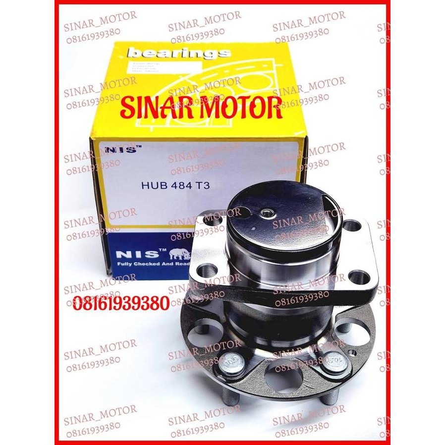 Bearing roda belakang hrv honda