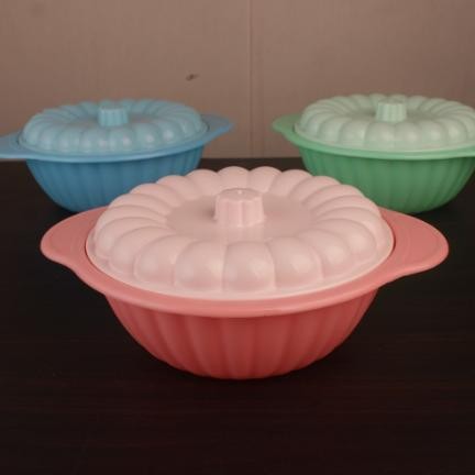 [3 & 6 Pcs] Basi Miniso Bulat / Basi Prasmanan Bulat/ Basi Prasmanan Plastik Bulat New Product