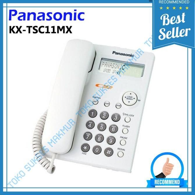 Telepon Panasonic KX-TSC11MX Caller Id / KXTS C11MX / KX TSC11