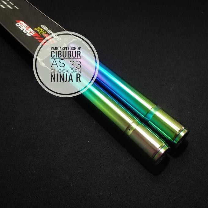 AS SHOCK DEPAN NINJA R AS 33 RAINBOW BLUE X