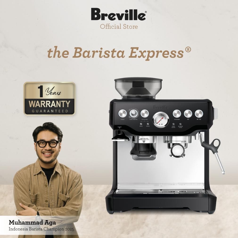 NEW Breville the Barista Express - Mesin Kopi Espresso Otomatis [terbaik][terlaris]