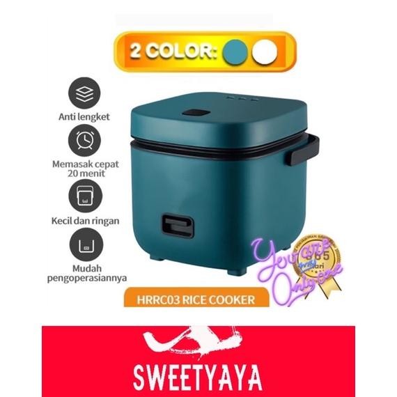 NEW MINI Rice Cooker Rice Cooker Mini 0.8L HRRC03 Penanak Nasi Portable/Travel version/ student vers